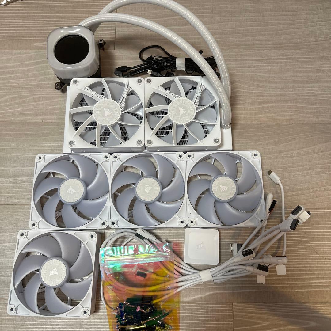 CORSAIR iCUE LINK RX120 MAX RGB 空冷ファン