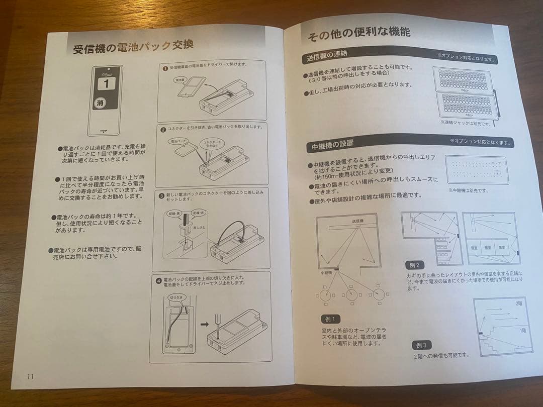8/8まで限定値下げ✴︎新品未使用★ワンタッチコール★呼び出しブザー★