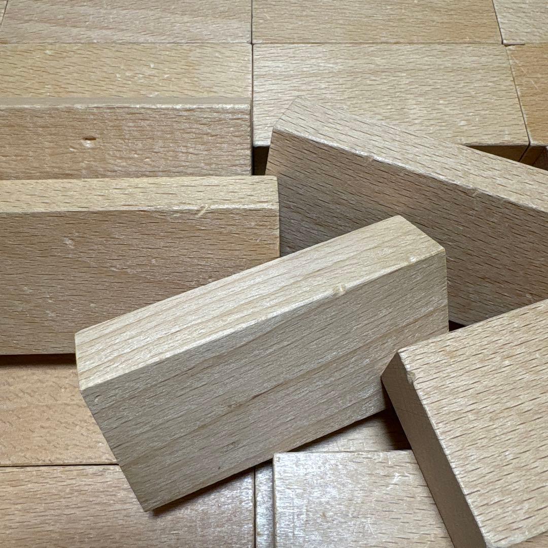 小さな大工さん 直方体 100個　40㎜基尺　収納箱つき　(2)