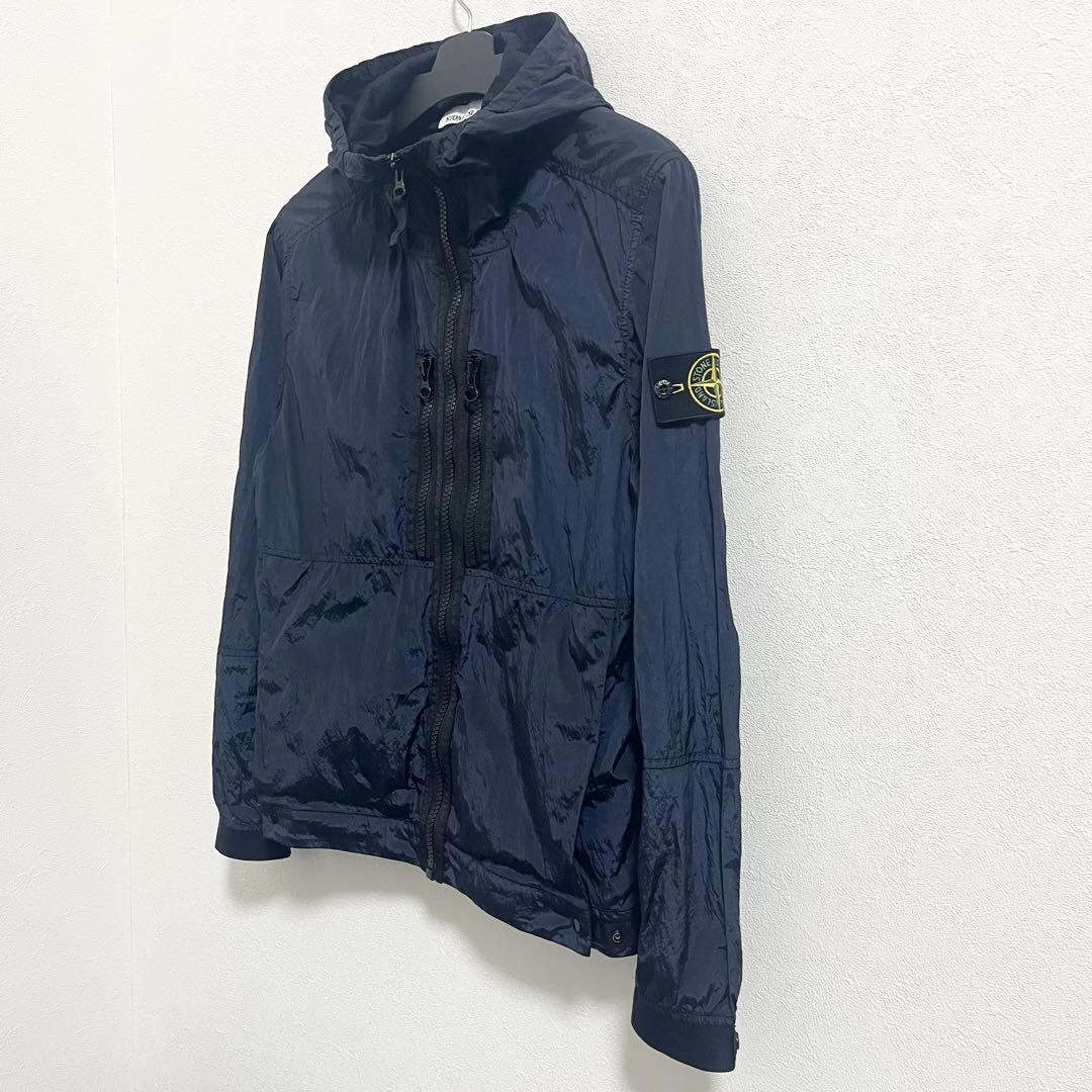 対義語　様　美品STONE  ナイロンパーカーメタル ジャケット