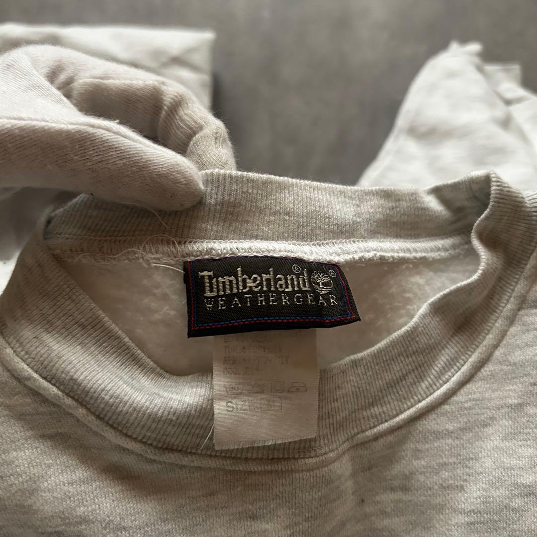 トップス archive timberland sweat y2k gray