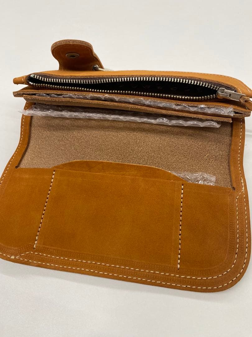 【新品未使用】レッドムーン RED MOON キャメル 長財布 コンチョ