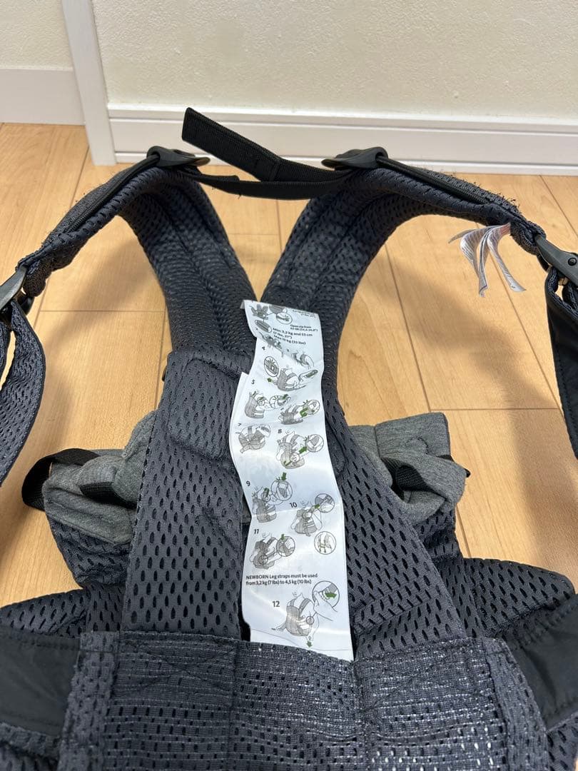 わだ【美品】ベビービョルン ベビーキャリアHARMONYアンスラサイト
