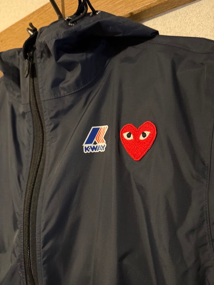 プレイコムデギャルソン　ナイロンジャケット