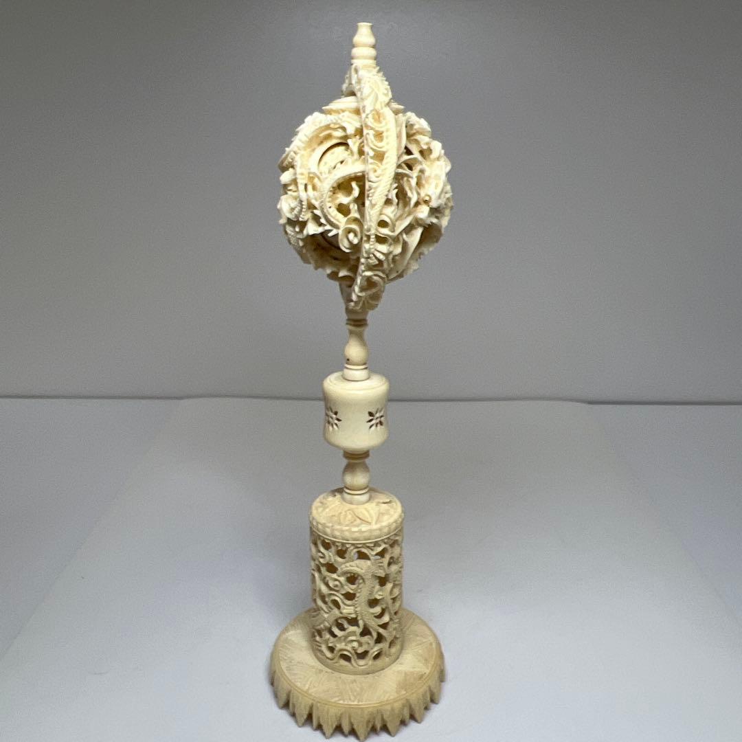 極上天球　蓋無紙箱付　167g/高さ約26.5㎝　東Y7-0926①トコチ