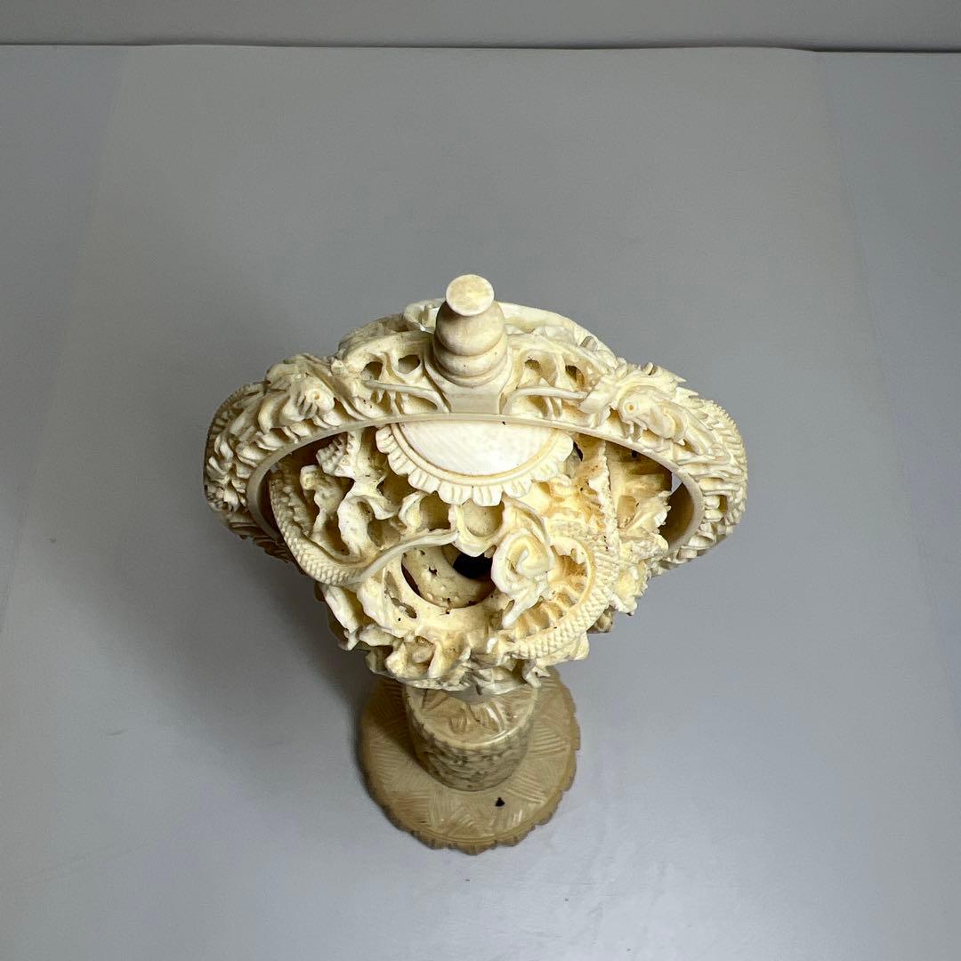 極上天球　蓋無紙箱付　167g/高さ約26.5㎝　東Y7-0926①トコチ