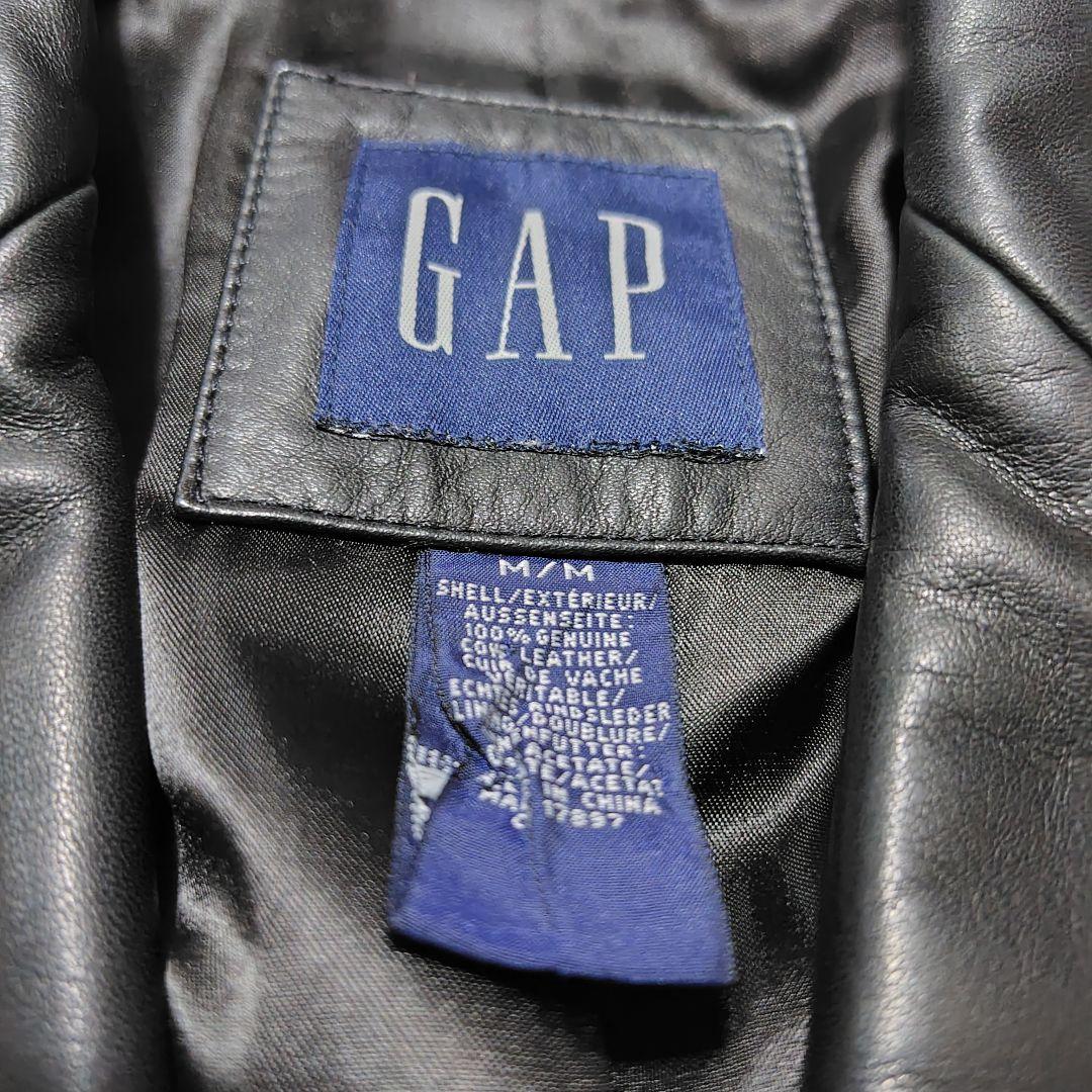 [美品]　OLD GAP 牛革ジャケット M