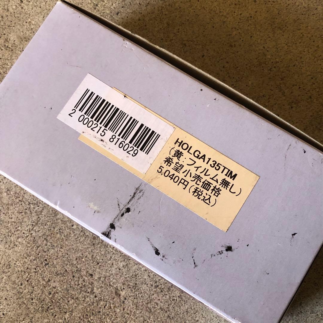 激レア入手困難！稼働品Holga 135TIM トイカメラ イエロー
