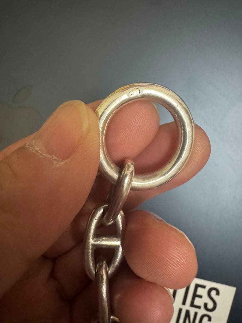 シェーヌダンクル GM 12コマ ブレスレット シルバー