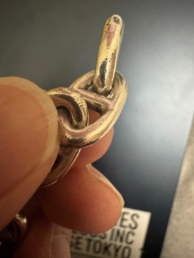 シェーヌダンクル GM 12コマ ブレスレット シルバー