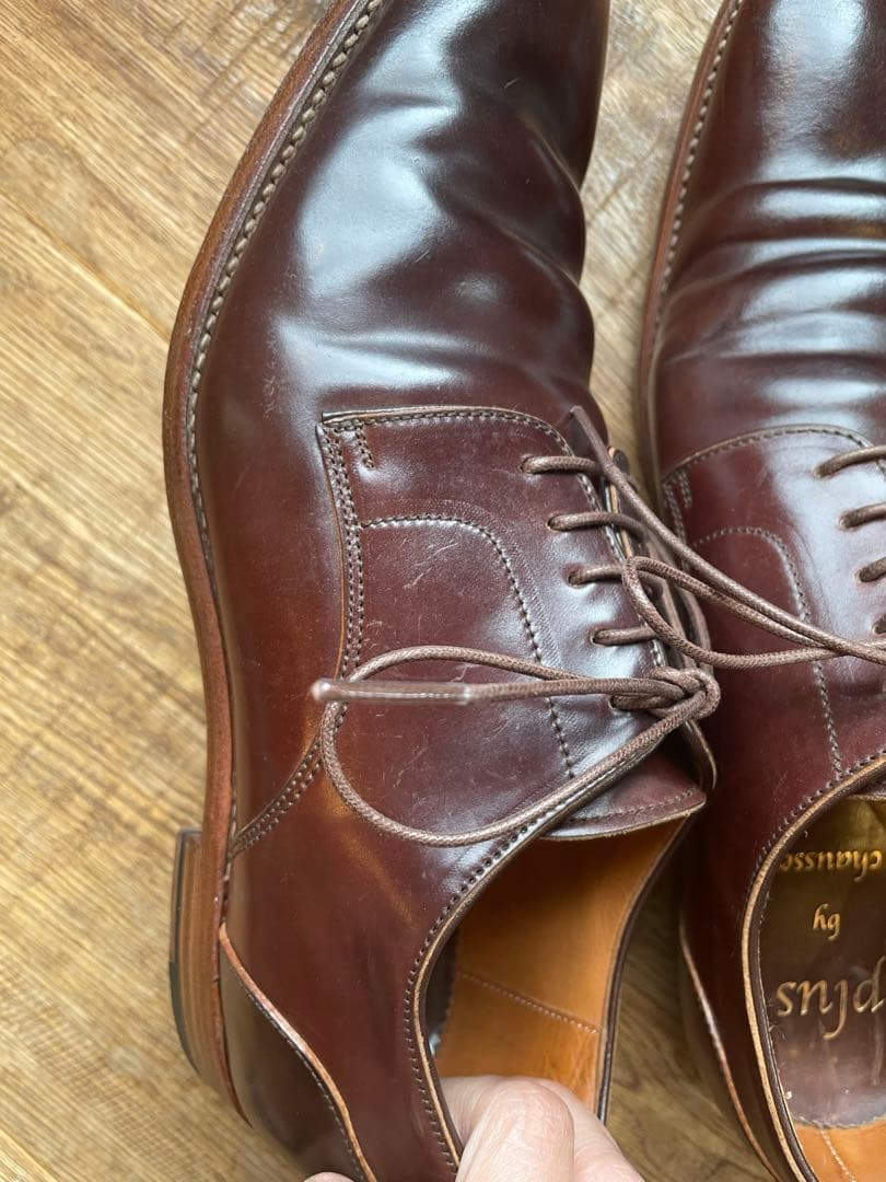 plus by chausser ショセ ホーウィン コードバン 革靴 24cm