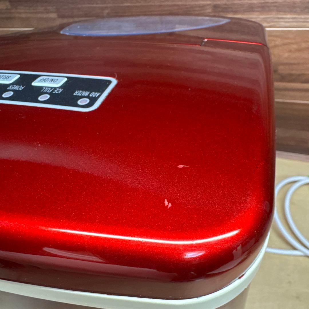 高速自動製氷機 レッド 405-imcn01