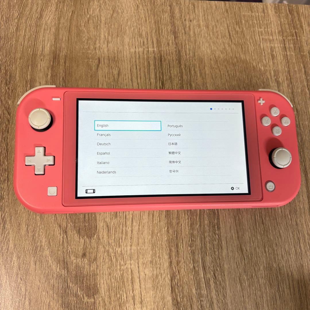 Nintendo Switch Lite コーラル 本体のみ