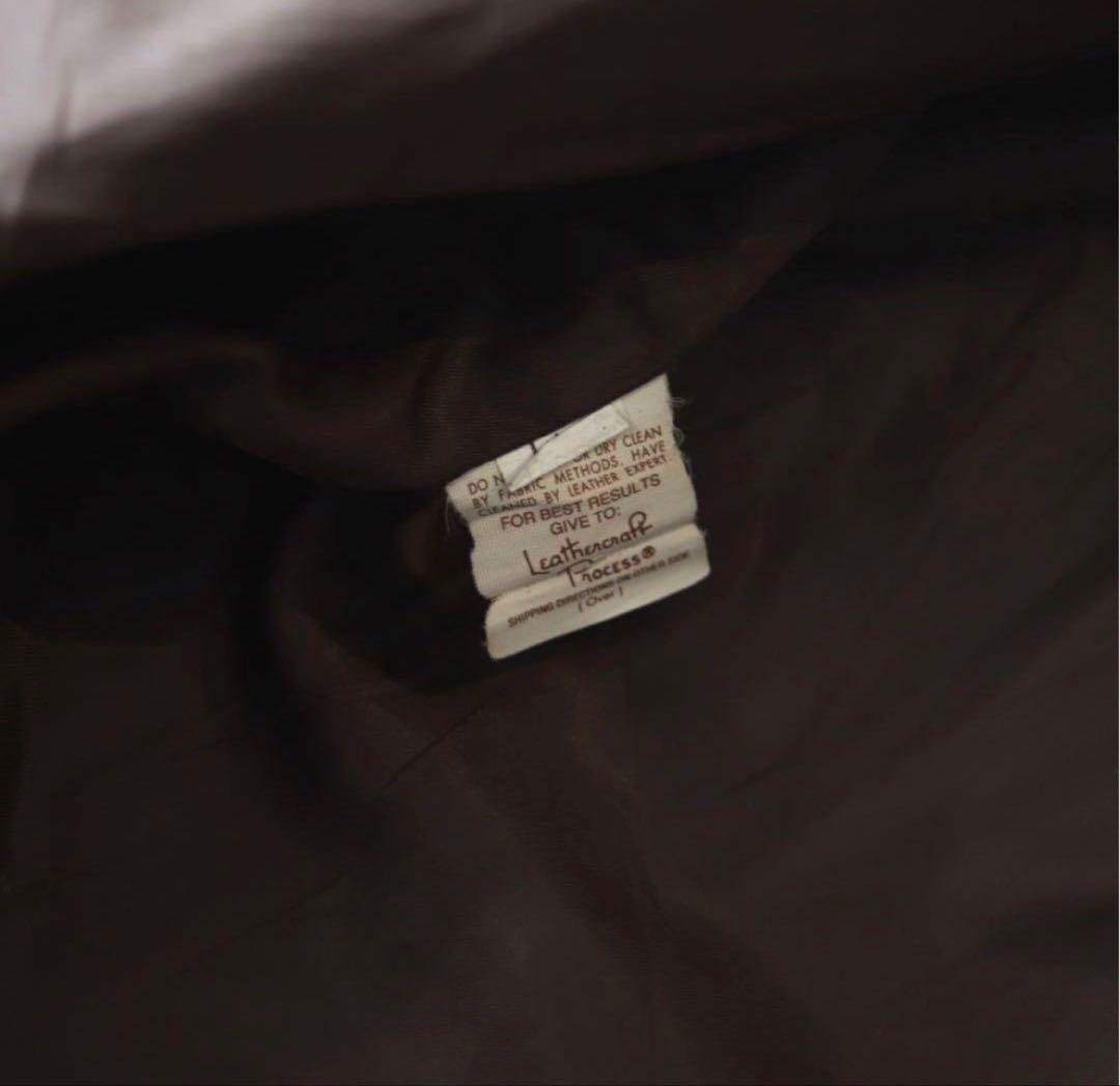 90s USA製 Schott ドリズラー レザージャケット ブルゾン アメリカ