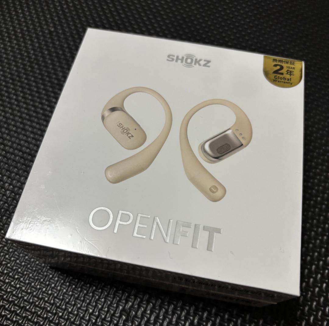 ［新品］未開封 SHOKZ OPENFIT オープンイヤー ベージュ