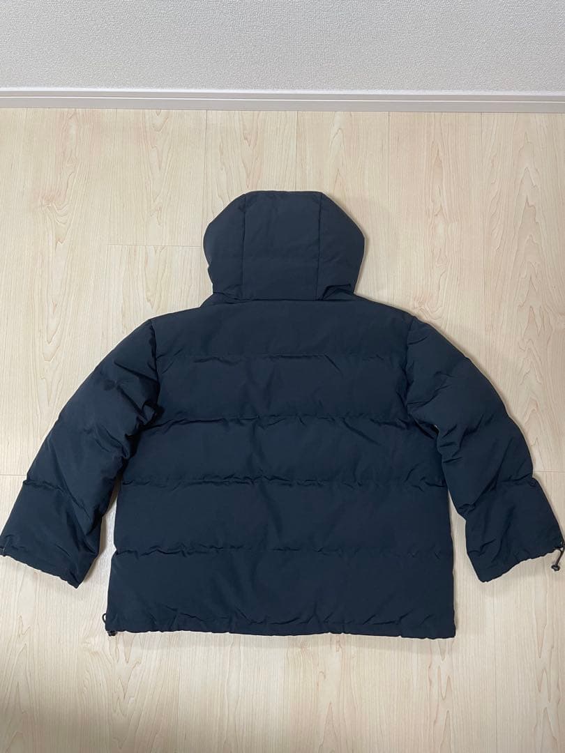 ダントンBIG SILHOUETTE HOODED DOWN JACKET XS