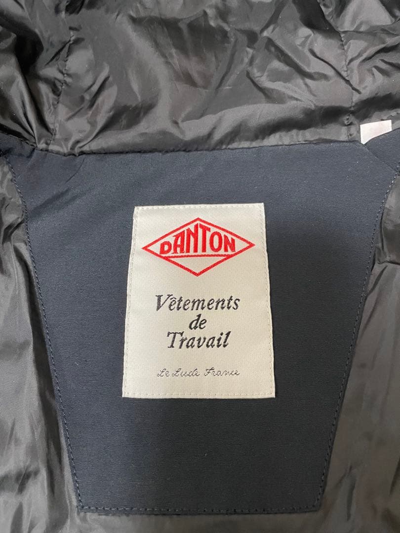 ダントンBIG SILHOUETTE HOODED DOWN JACKET XS