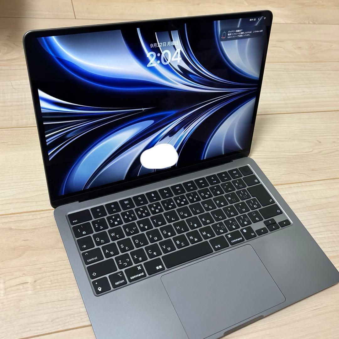 【ジャンク品】MacBook Air M2 512GB/16GB