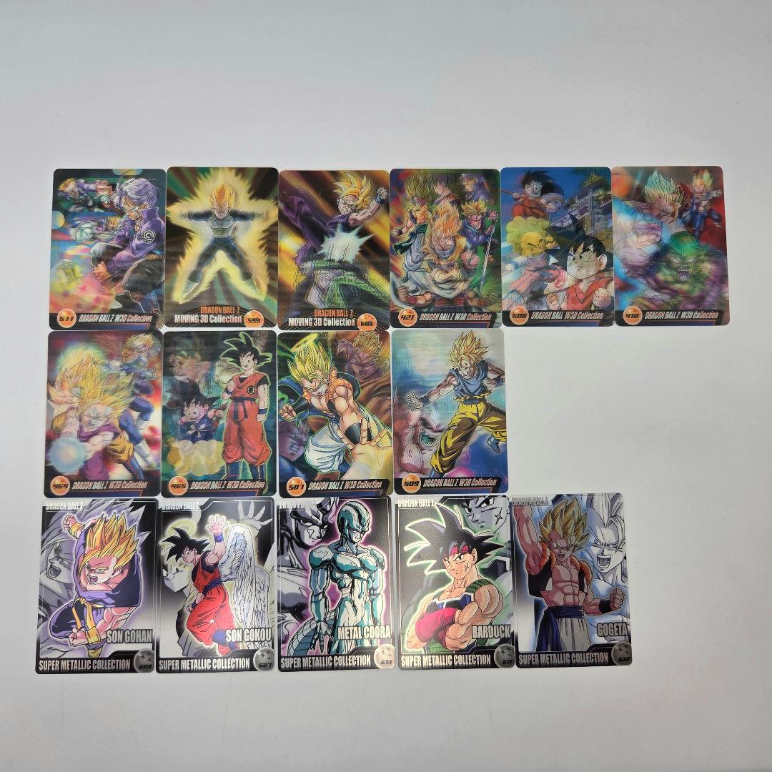 d*7様 森永 ドラゴンボール ウエハースカード まとめ売り 3Dコレクション