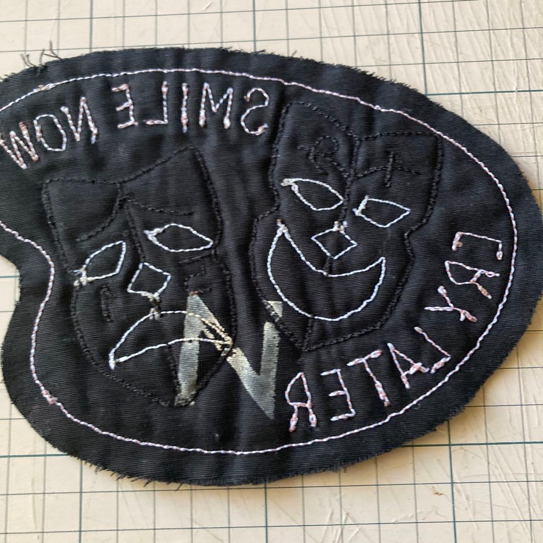 north no name ノースノーネーム パッチ SMILE CRY