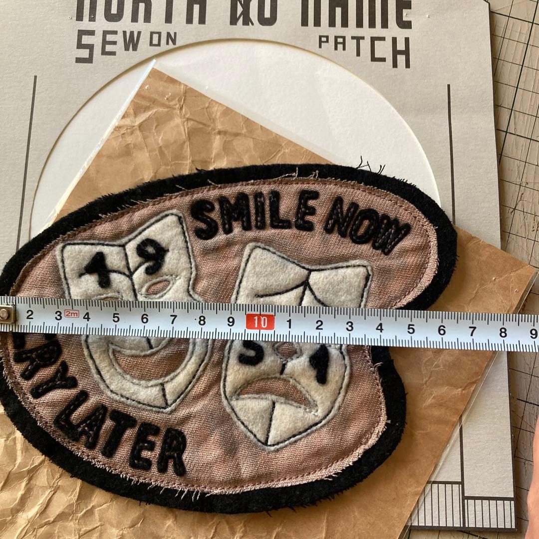 north no name ノースノーネーム パッチ SMILE CRY