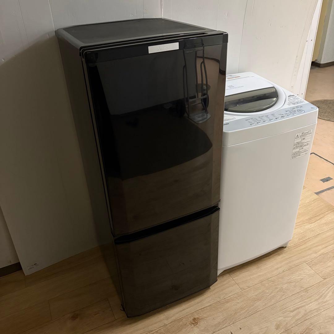 お買い得三菱東芝ブランド❗️1人暮らし家電セット　大阪、大阪近郊配送と設置無料T