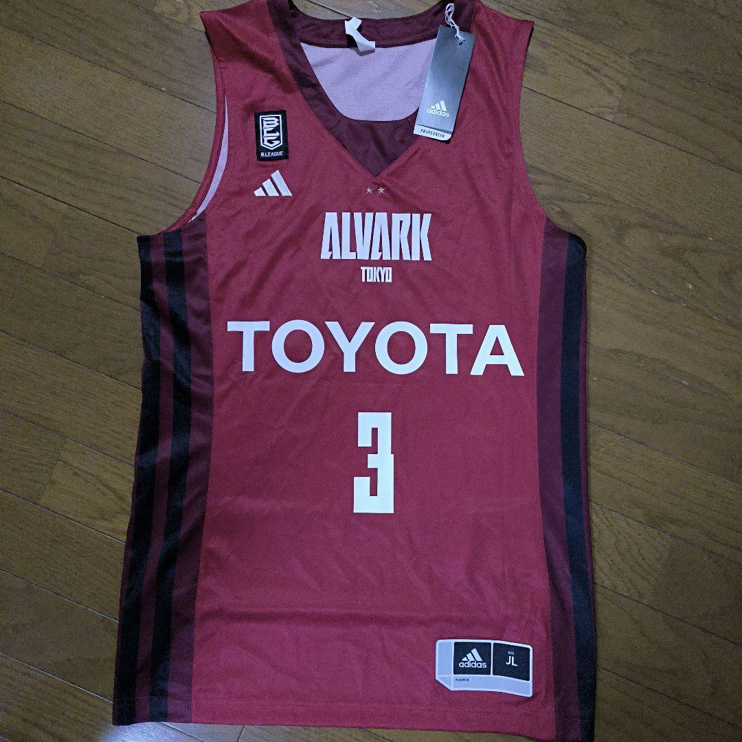 未使用タグ付き　ALVARK TOKYO テーブス海選手　アルバーク東京