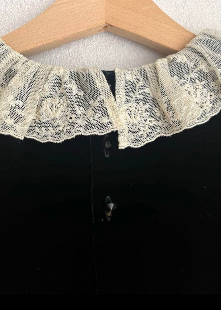 bonpointベルベット ワンピース 8a