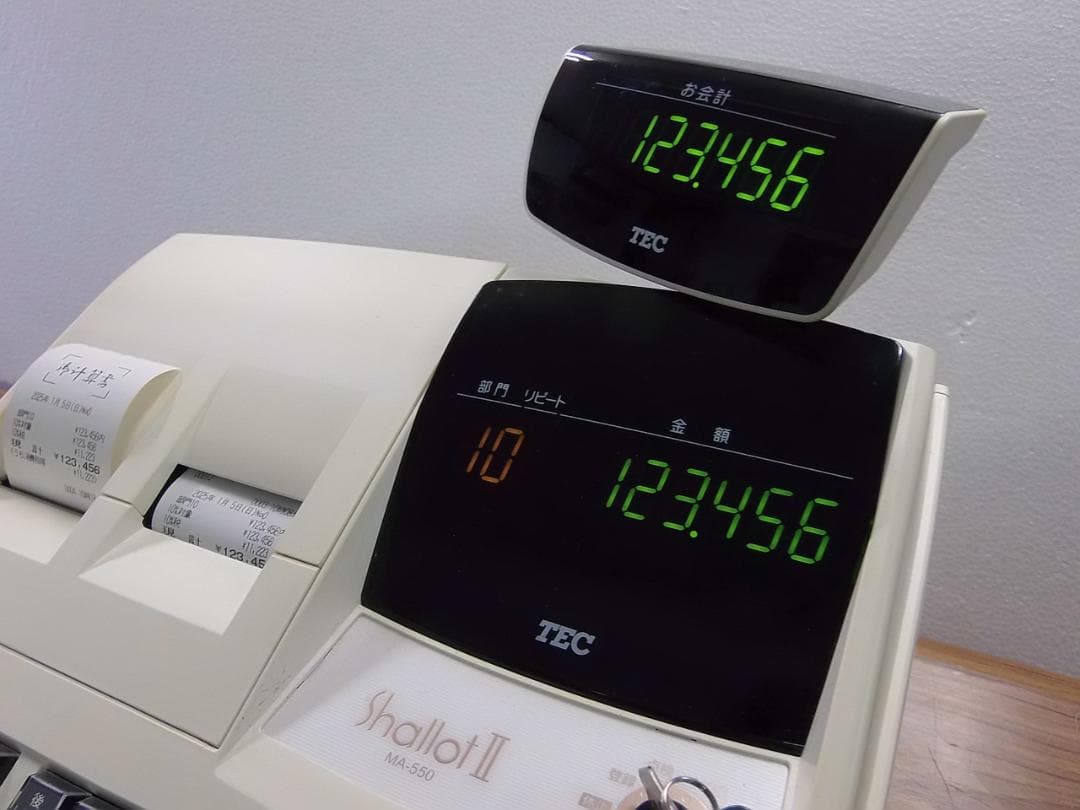 1/5設定無料東芝テック10部門軽減税率対応インボイスレジスターMA-550