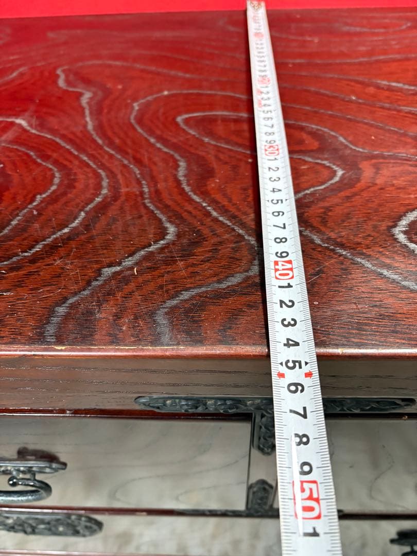 きゃら　筑後民芸　和箪笥　チェスト　欅材　和モダン