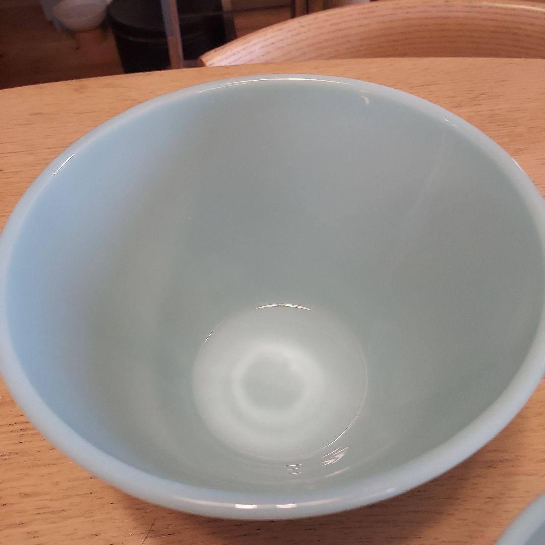 ファイヤーキングターコイズブルーミキシングボウル三点セット