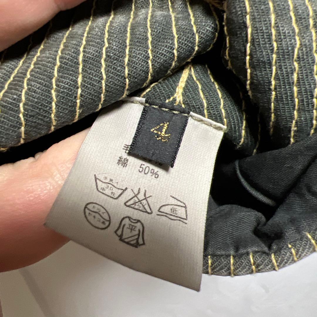 KAPITAL キャピタル　ベスト　裏地ウール　刺子　刺し子　サイズ　4