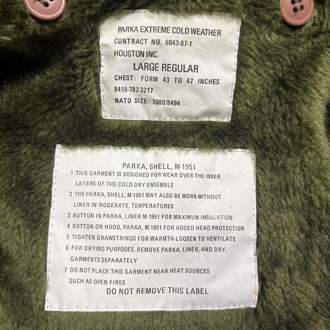 HOUSTON M-1951 モッズパーカー　青島コート　踊る大捜査線