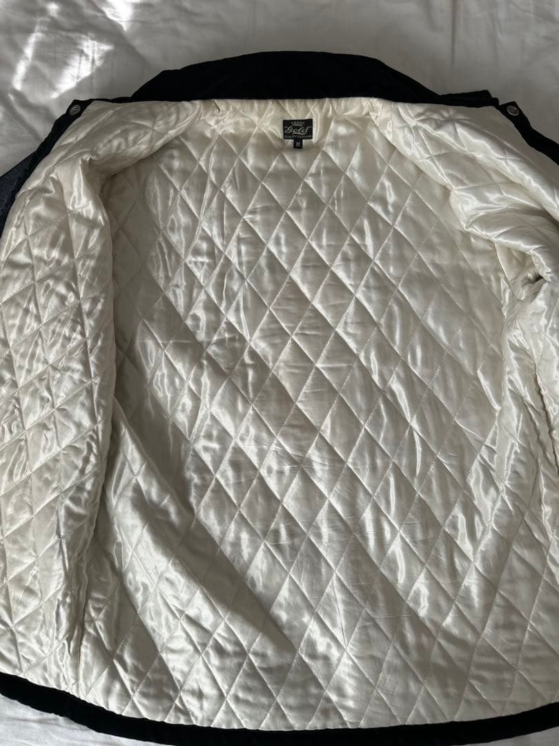 希少　東洋　テーラー東洋　GOLD スカジャン　スーベニアジャケット　別珍　中綿