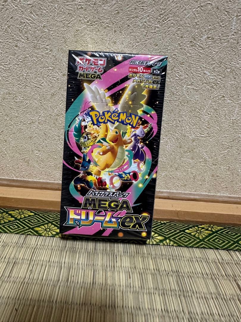 ポケモンカードゲーム メガドリームex BOX シュリンク付き