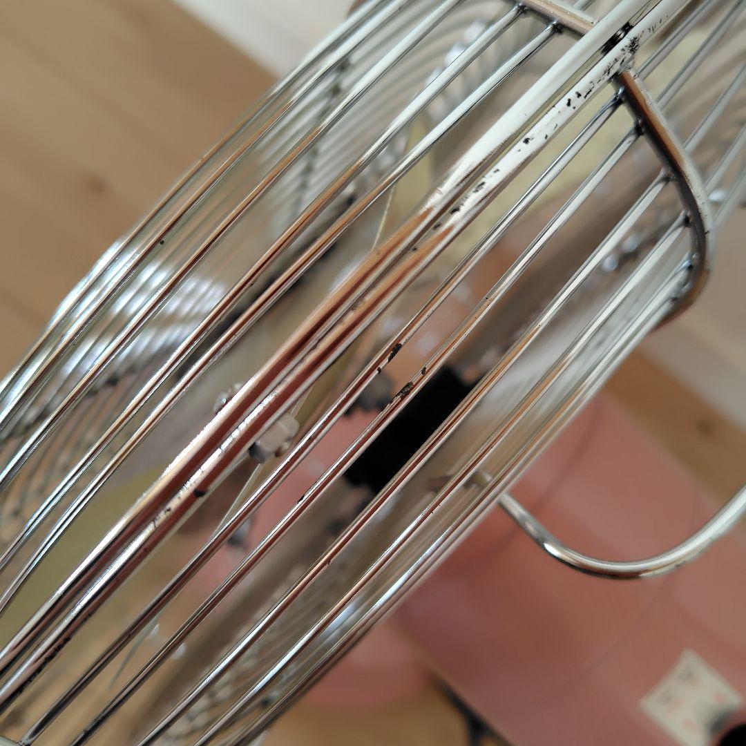 マーキュリー メタルデスクファン ピンク