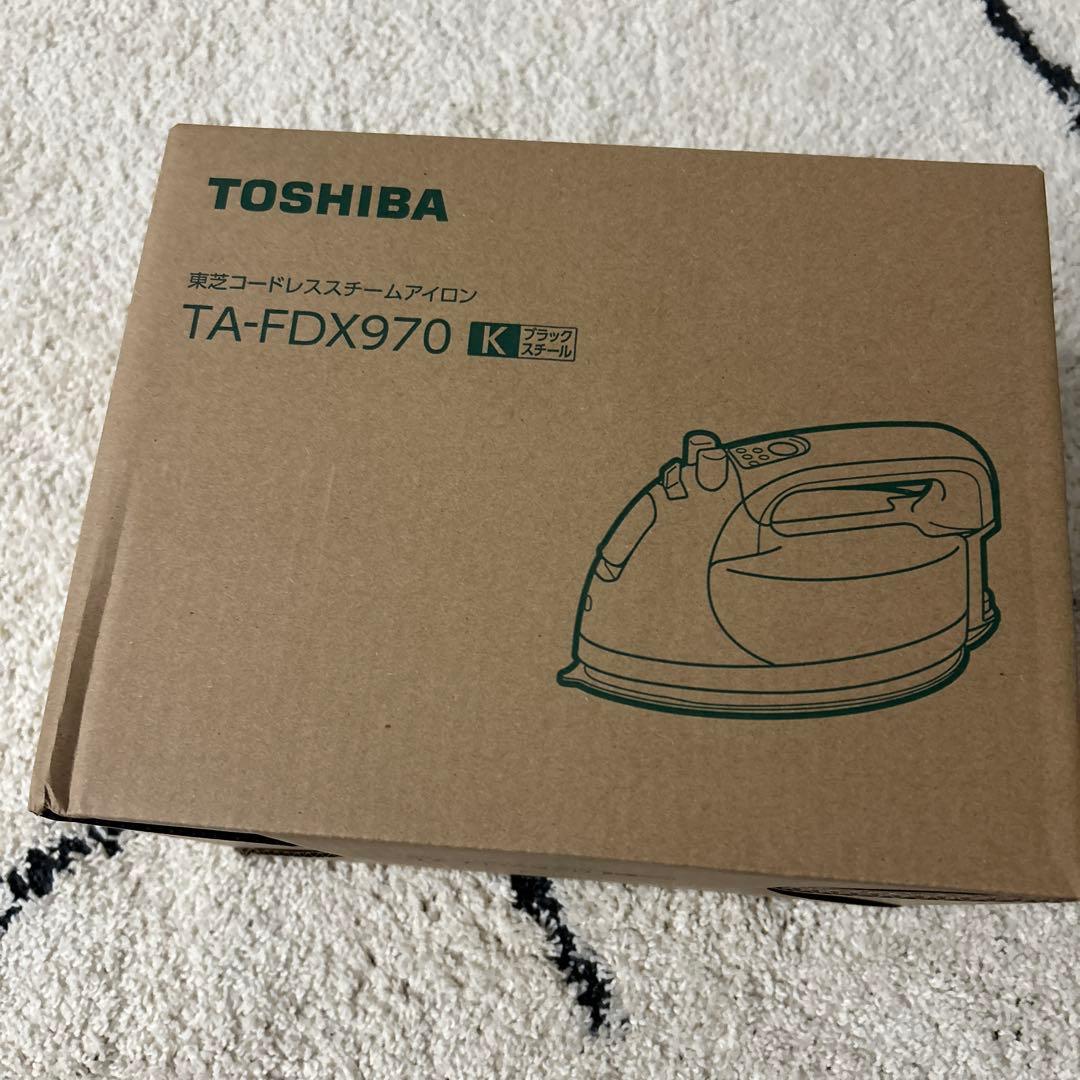 TOSHIBA コードレススチームアイロン TA-FDX970