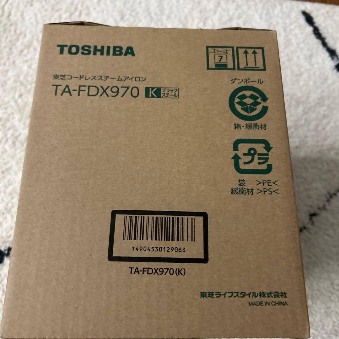 TOSHIBA コードレススチームアイロン TA-FDX970