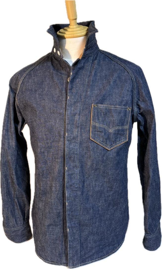 DELUXEWARE デラックスウエア　7640 デニムシャツ　ＸＬ
