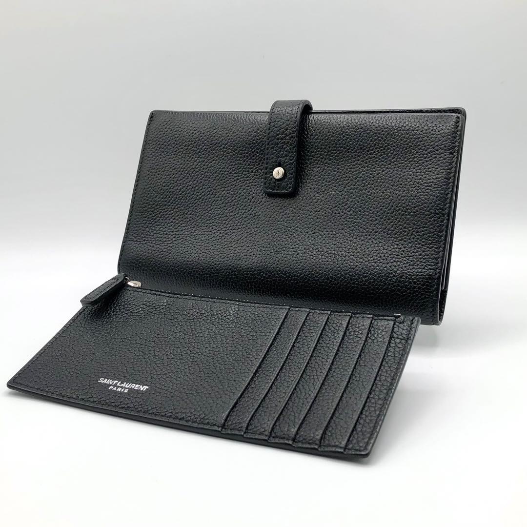 美品⭐サンローラン 長財布 サック ド ジュール フラグメントケース付き