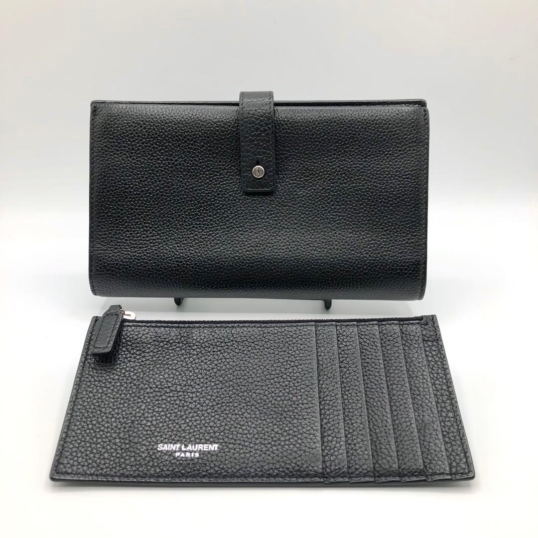 美品⭐サンローラン 長財布 サック ド ジュール フラグメントケース付き