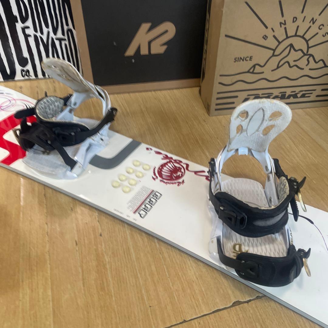 GRAY×HEAD　良質国産スノーボードセット　OGASAKA製　バイン付