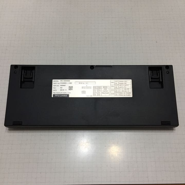 HHKB Professional2 墨 英語配列 刻印あり