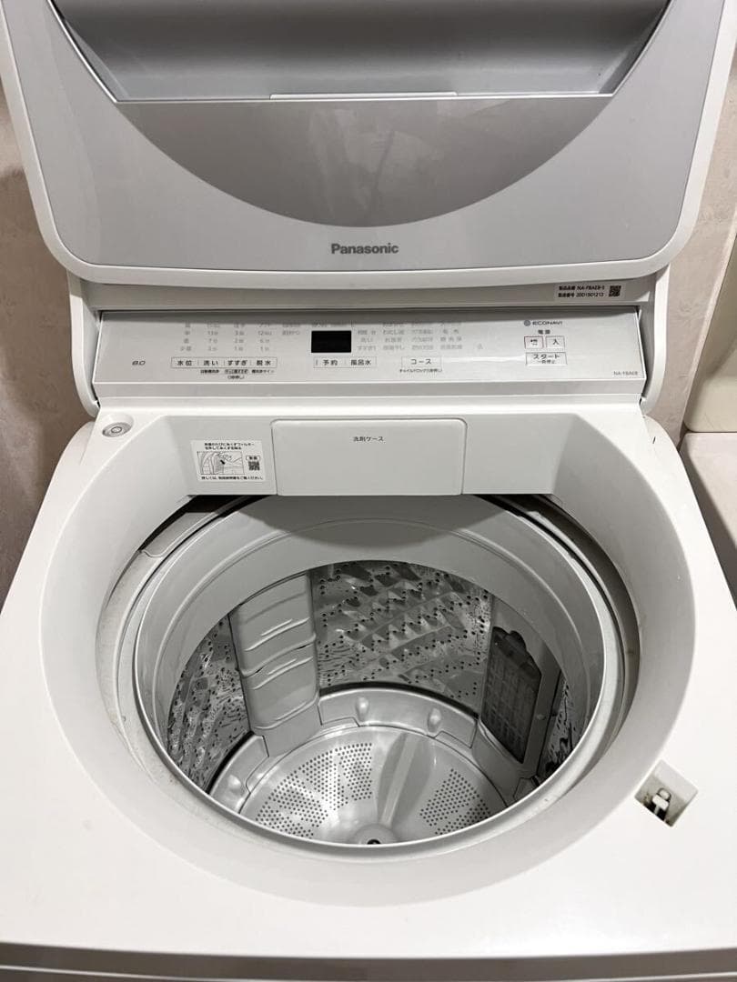 2020年製 Panasonic NA-F8AE8 縦型洗濯機 パナソニック
