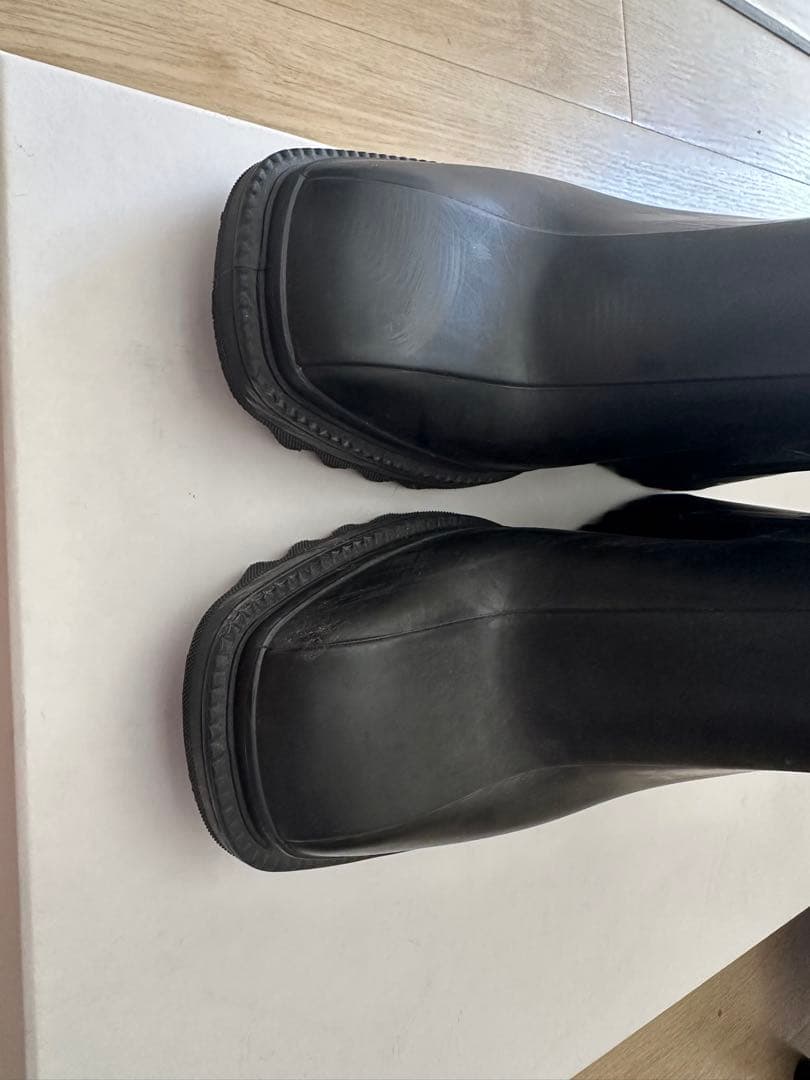 本日限定値下（箱、保管袋あり）Chloe クロエ 黒 長靴 37