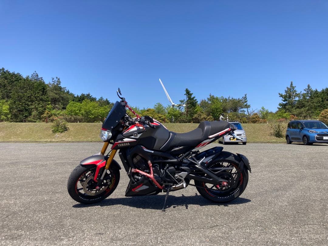 MT09 リアインナーフェンダー