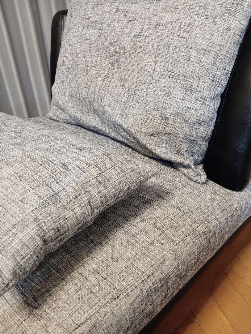 【年末セール】アルモニアARMONIA Bellacurvaソファグレーブラック