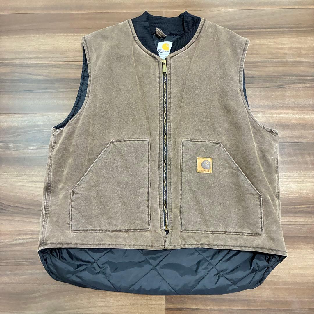 00s Carhartt カーハート ダックベスト CHT XLサイズ USA製