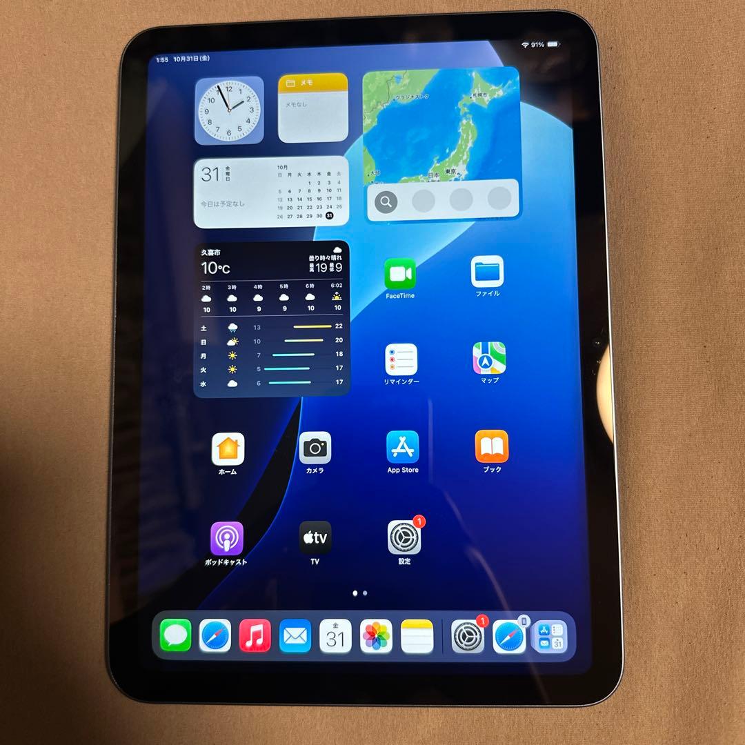 iPad 第10世代 64GB Wi-Fi バッテリー89% 7