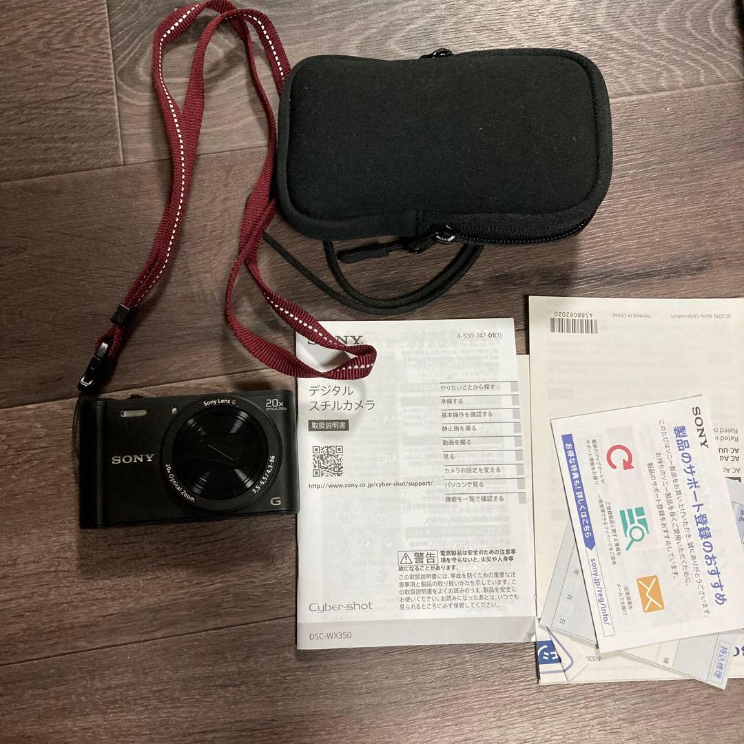 デジタルスチルカメラ DSC-WX350